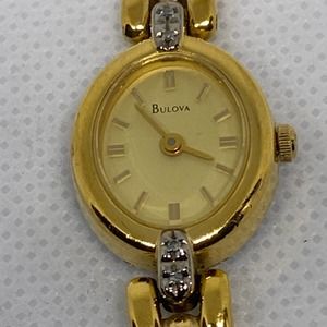 Bulova Women’s Vintage Quartz T5 Gold Tone Watch New Battery